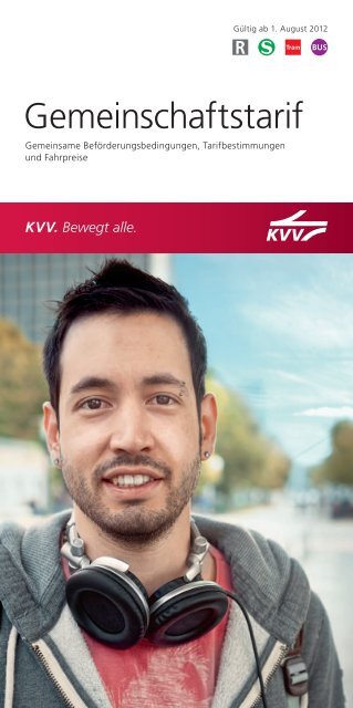 Gemeinschaftstarif - KVV - Karlsruher Verkehrsverbund