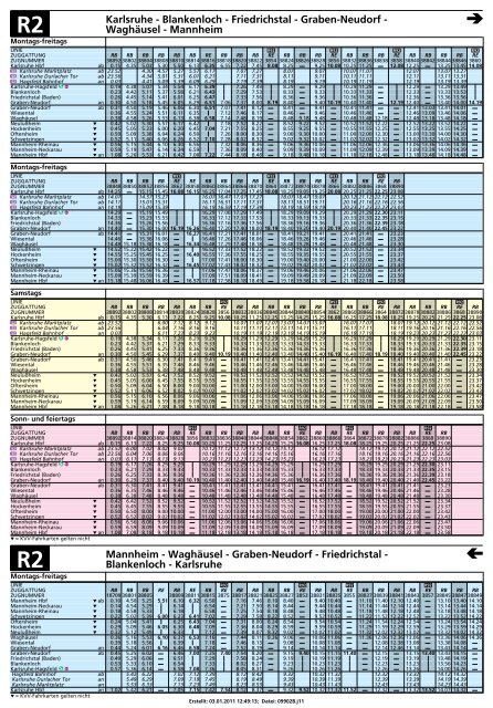 R4 - KVV - Karlsruher Verkehrsverbund