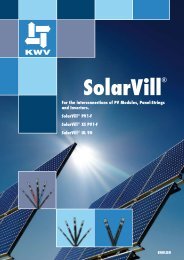 SolarVill - KWV Kabelwerke Villingen GmbH