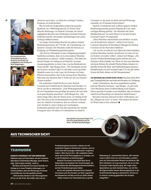 Metalworking World 2/2012 - Sandvik Coromant