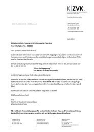Briefvorlage VKPB-KZVK Dortmund - KZVK Rheinland-Westfalen