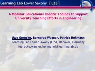 A Modular Educational Robotic Toolbox to Support University ...