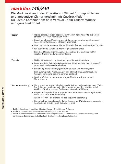 Fenstermarkisen (PDF) - Labatzki GmbH