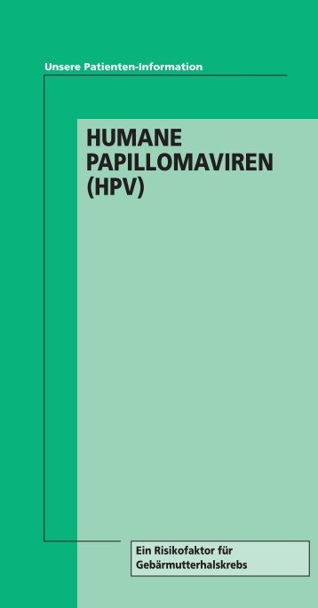 HUMANE PAPILLOMAVIREN (HPV) - Labor Enders & Partner