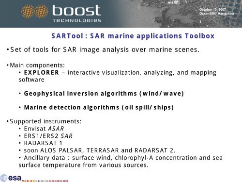 ASAR Practical 1: SAR Processing and Analyses Tools