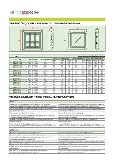 Gestaş Mavi Katalog 2007