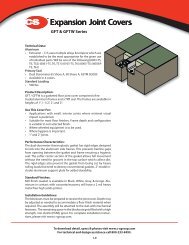 GFT & GFTW Series - Construction Specialties, Inc.