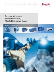 Program Information Mobile Hydraulics, Mobile ... - ERGOVIAL