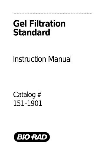 Gel Filtration Standard - Bio-Rad