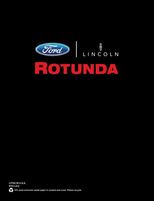 1-800-ROTUNDA - Ford Rotunda - SPX