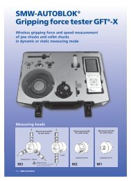 SMW-AUTOBLOK® Gripping force tester GFT®-X