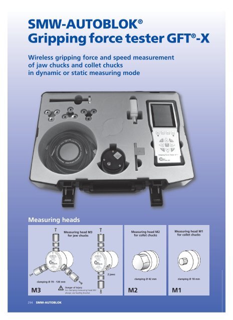 SMW-AUTOBLOK® Gripping force tester GFT®-X