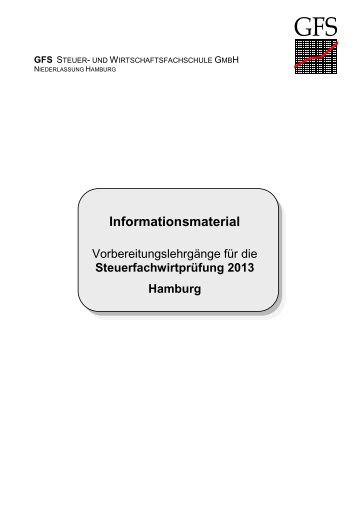 Informationsmaterial - GFS-Berlin