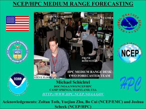 NCEP/HPC - European Centre for Medium-Range Weather Forecasts