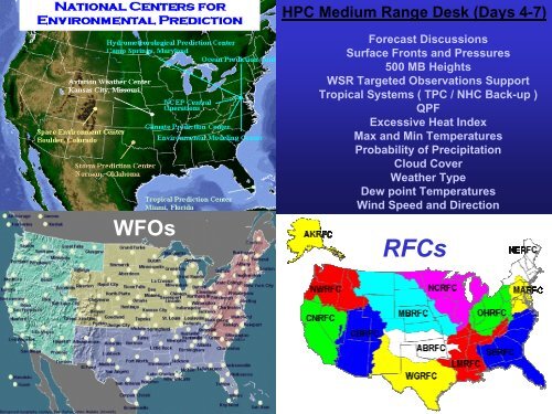NCEP/HPC - European Centre for Medium-Range Weather Forecasts