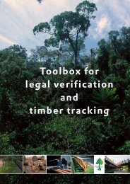Toolbox for legal verification and timber tracking - VVNH