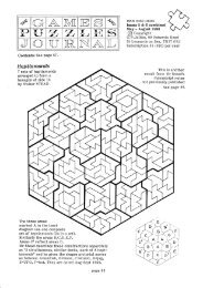 The Games and Puzzles Journal, #5+6 - Mayhematics