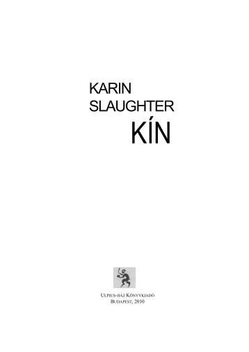 KARIN SLAUGHTER