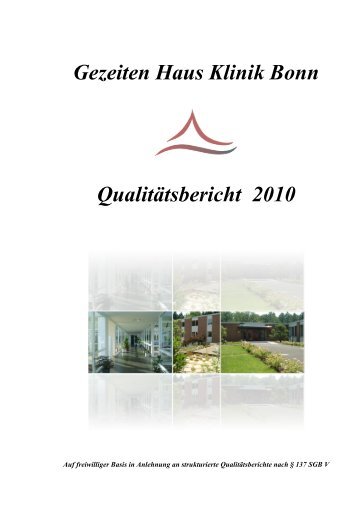 Gezeiten Haus Klinik Bonn Bad-Godesberg