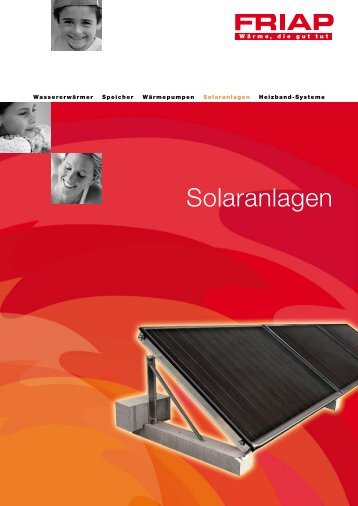 FRIAP-Solar-Individualanlagen - Friap AG