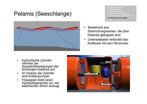 Gezeiten- und Wellenkraftwerke