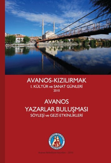 AvAnos-KızılırmAK AvAnos YaZarlar BUlUŞMaSI