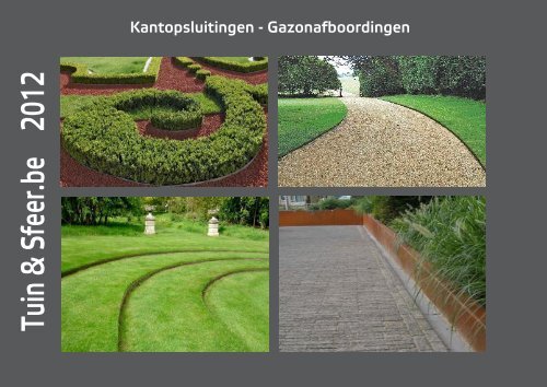 Kantopsluitingen - Gazonafboordingen - Tuin & Sfeer