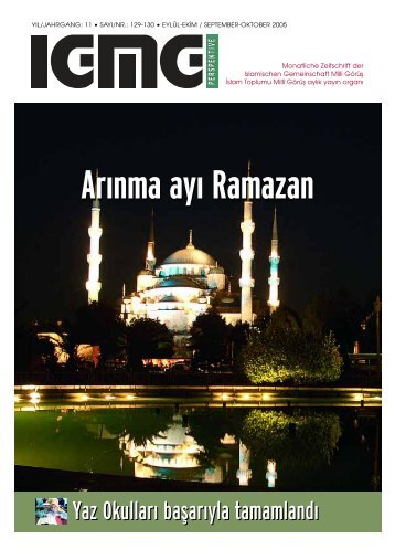 Ar›nma ay› Ramazan Ar›nma ay› Ramazan - Igmg