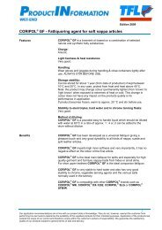 CORIPOL® GF - Fatliquoring agent for soft nappa articles - TFL