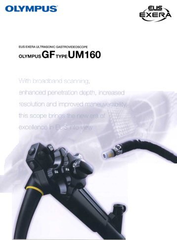 Sales Brochure: GF-UM160 - Olympus America