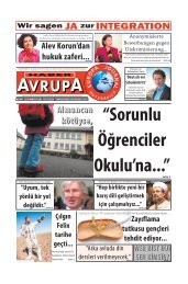 ''Sorunlu Öğrenciler Okulu'na...'' - Europa Journal - Haber Avrupa