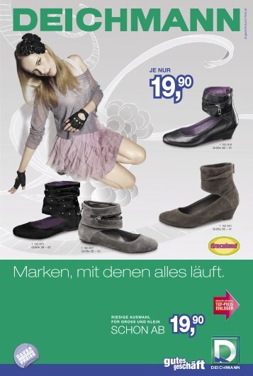 Marken, mit denen alles läuft. - Deichmann