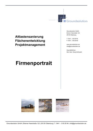 Firmenprofil (PDF) - Groundsolution