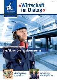 Wirtschaft im Dialog« - Wirtschaftsförderung Rhein-Erft GmbH