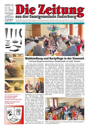 Waldsiedlung und Bartpflege in der Eisenzeit - DieZeitung4you.de