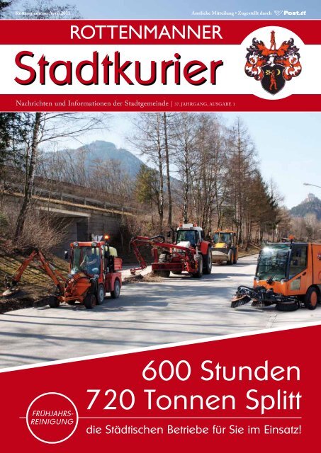 Stadtkurier April 2011 - Rottenmann