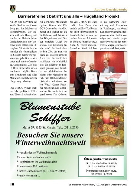 St.Mareiner Nachrichten Ausgabe 100 (Dezember 2009).pdf