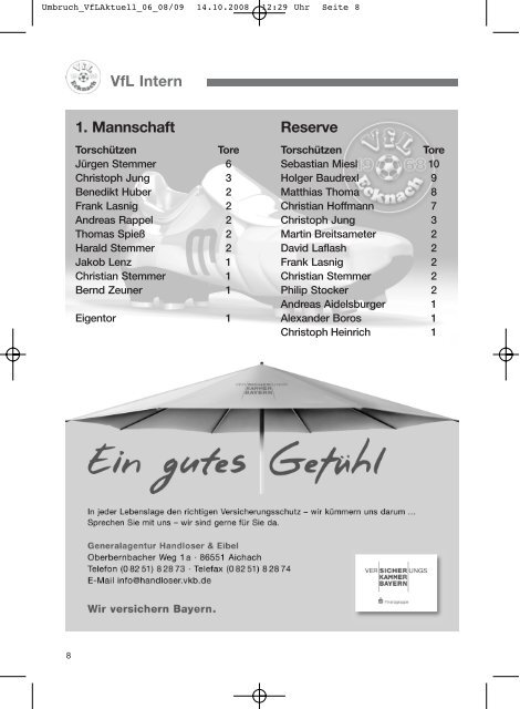 Umbruch_VfLAktuell_06_08/09 - VfL Ecknach