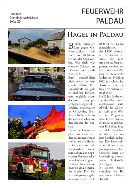 2011 Ausgabe 3 Herbst - Marktgemeinde Paldau