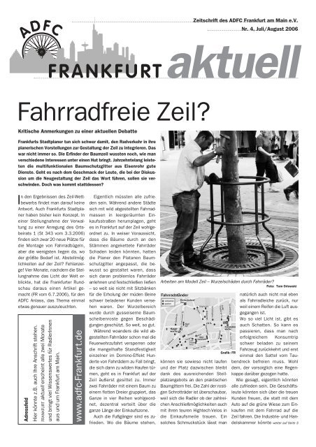 Fahrradfreie Zeil? - ADFC Frankfurt