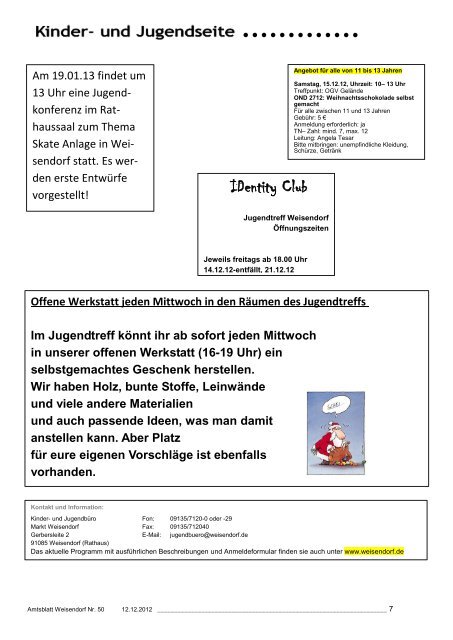 AMTSBLATT - Gemeinde Weisendorf