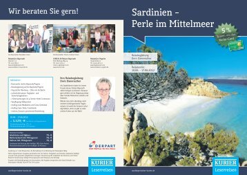 Sardinien – Perle im Mittelmeer - Derpart Reisebuero Bayreuth