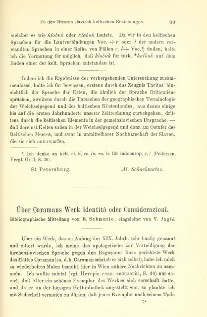 Archiv für slavische Philologie