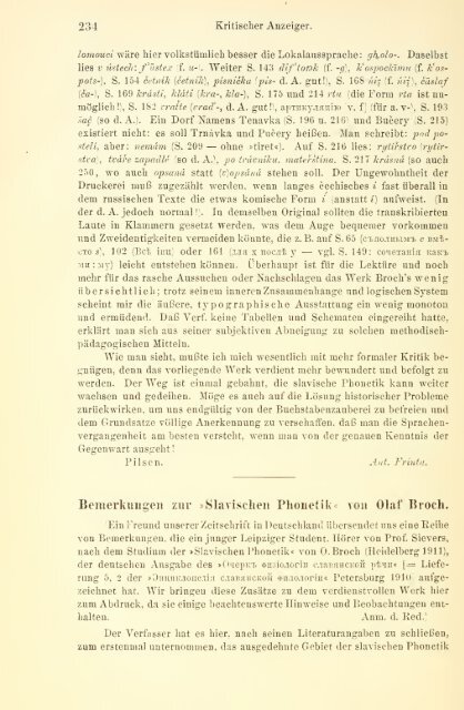 Archiv für slavische Philologie