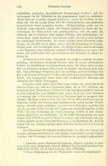 Archiv für slavische Philologie