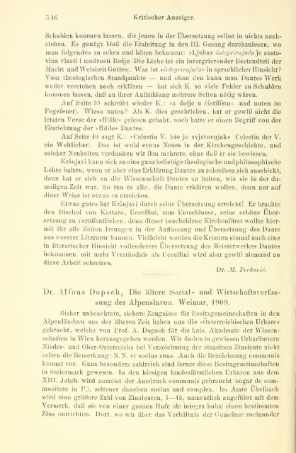 Archiv für slavische Philologie