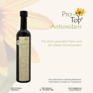 Pro Top Antioxidans Probiotika Topinambur - KCRT Ralf Kalsow