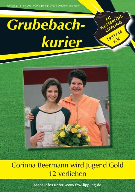 Grubebachkurier Nr. 205 - FC Westerloh-Lippling