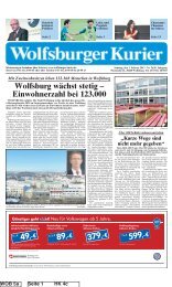 Aktuelle Ausgabe als PDF - Wolfsburger Kurier