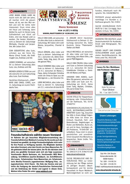 Kleinanzeigen Der Kartha